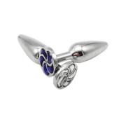 11 cm Taşlı Çelik Anal Plug