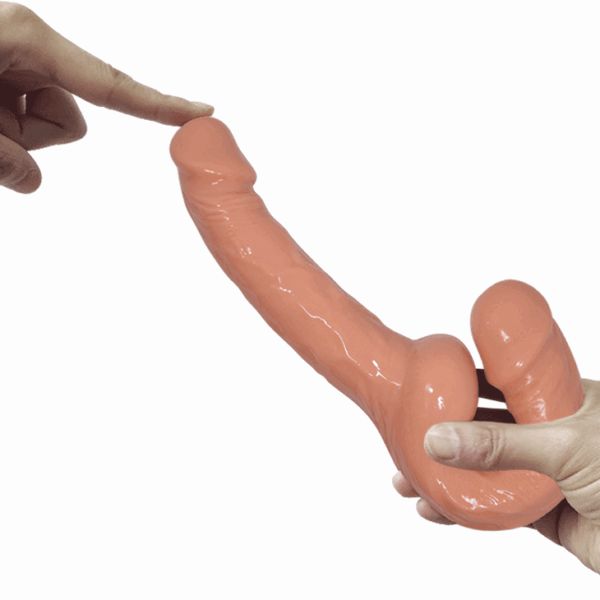 Çift Taraflı Lezbiyen Penis Strapless - Görsel 2
