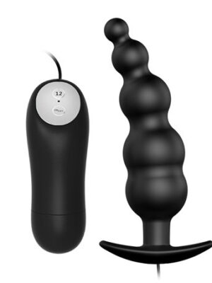 Kumandalı Titreşimli Boğumlu Anal Plug