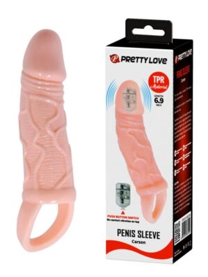 13 cm Ucuz Titreşimli Penis Kılıfı