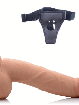 15 cm Çift Katmanlı Kemerli Anal Penis