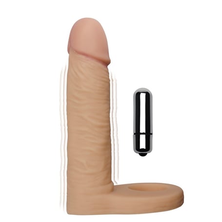 Soft Double Anal Titreşimli Dildo Penis 15 cm - Görsel 4