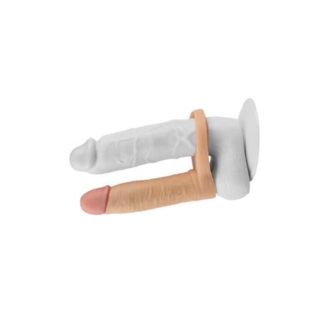Soft Double Anal Titreşimli Dildo Penis 15 cm - Görsel 3