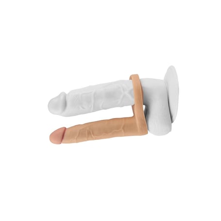 Soft Double Anal Titreşimli Dildo Penis 16 cm - Görsel 3
