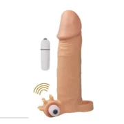 17 cm titreşimli penis kılıfı