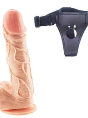 18 cm Kemerli Anal Dildo