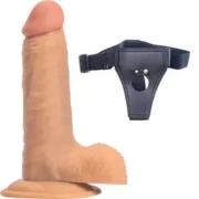18 cm Melez Kemerli Dildo