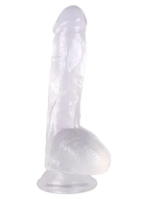 19 cm Beyaz Dildo