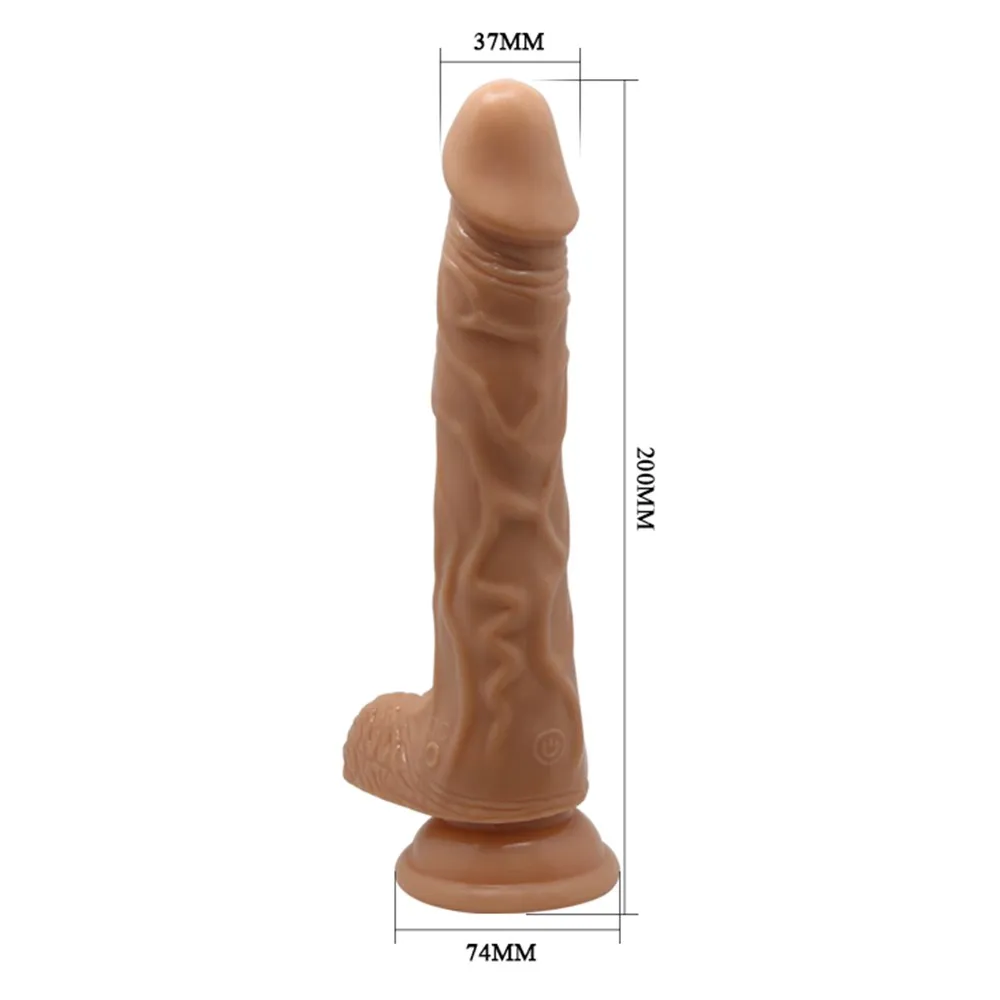 20 cm Realistik Teleskopik Vibratör - Görsel 4
