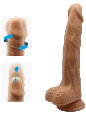20 cm Realistik Teleskopik Vibratör
