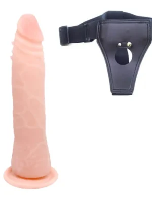 20 cm Kıkırdaklı Anal Strapon