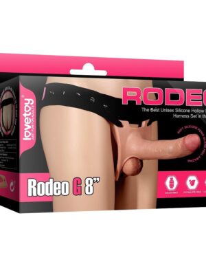 20,3 cm Kaliteli İçi Boş Strapon Dildo