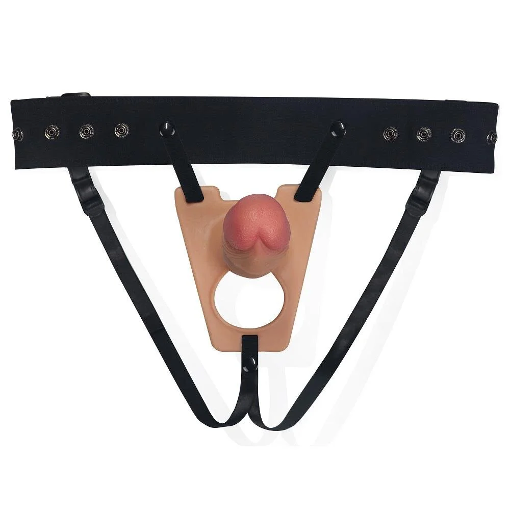 20,3 cm Kaliteli İçi Boş Strapon Dildo - Görsel 5