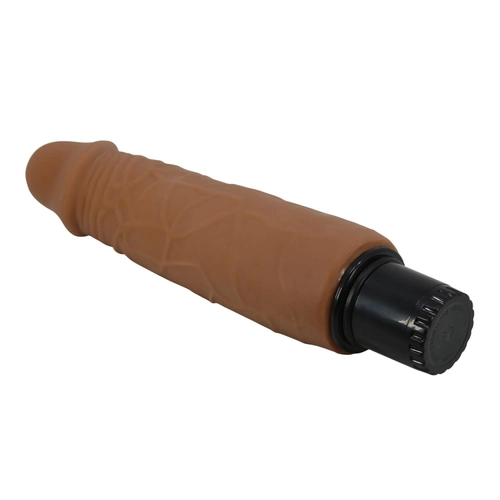 21 cm Titreşimli Realistik Dildo - Görsel 5