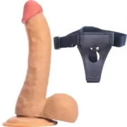 23 cm Melez Kemerli Dildo
