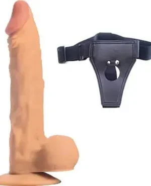24 cm kemerli melez dildo Penis