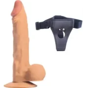 24 cm kemerli melez dildo Penis