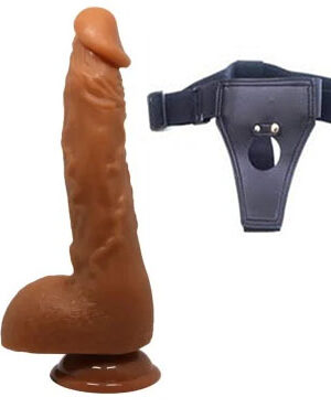 26 cm Kemerli melez dildo
