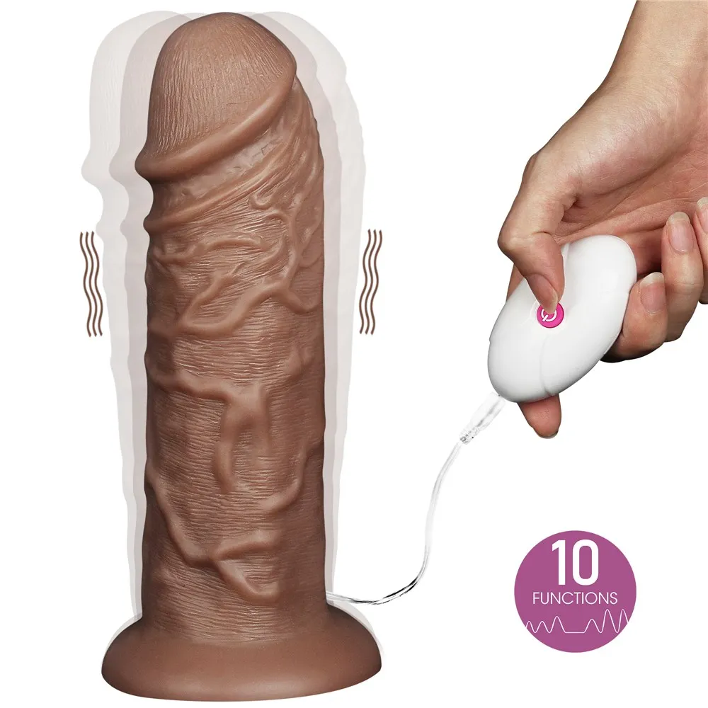 26 cm Titreşimli Dev Penis - Görsel 2