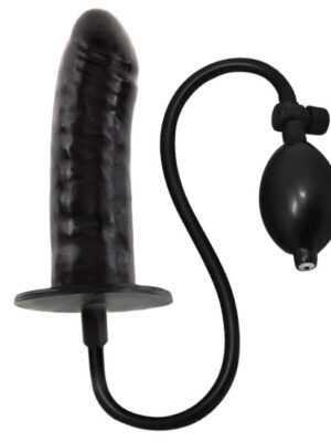 15cm Şişirilebilir Zenci Penis Anal Tıkaç