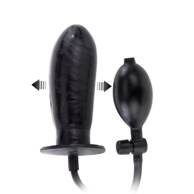 15cm Şişirilebilir Zenci Penis Anal Tıkaç
