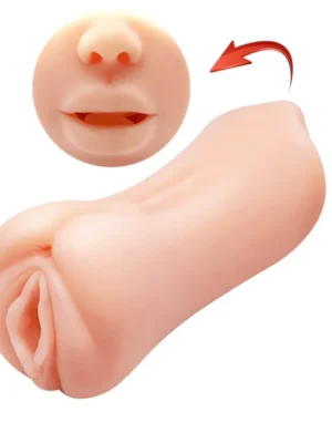 3 Boyutlu Çift Tarafli Suni Oral Vajina