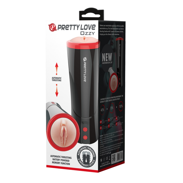 Pretty Love Süper Emiş Güçlü 3 Kademeli Sesli Teknolojik Suni Vajina Mastürbatör - Görsel 6