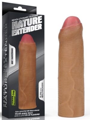 Premium Silikon Sünnetsiz Melez Penis Kılıfı