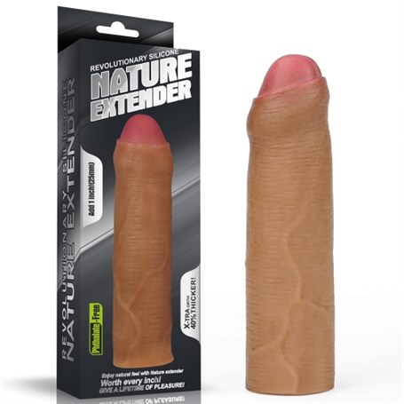 Premium Silikon Sünnetsiz Melez Penis Kılıfı