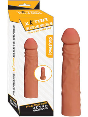 Uzatmalı Realistik Penis Kılıfı