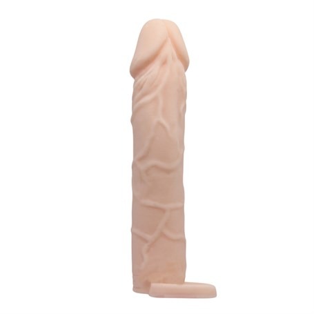 6 Cm Dolgulu Realistik Uzatmalı Penis Kılıfı - Görsel 5
