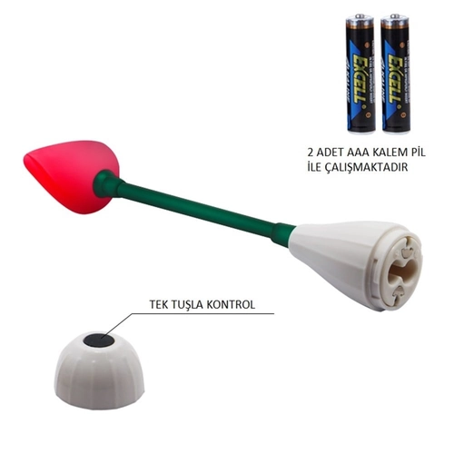 7 Fonksiyonlu Esnek Titreşimli Vibratör - Görsel 6