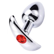 8 cm T Taşlı Anal Plug