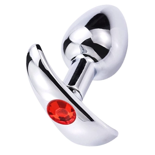 8 cm T Taşlı Anal Plug