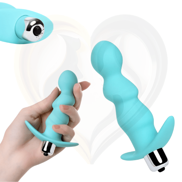 Bland Mavi Anal Vibratör 12cm - Görsel 2