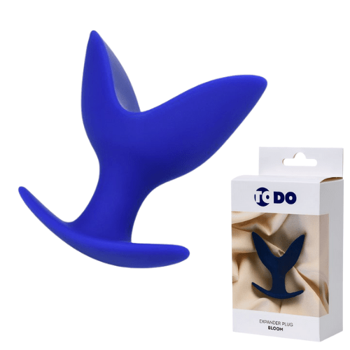 Bloom Genişleyen 10cm Mavi Anal Plug