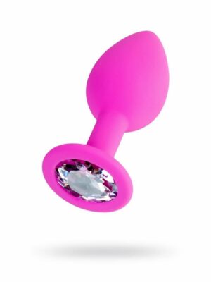 Brilliant 7cm Silikon Pembe Anal Plug