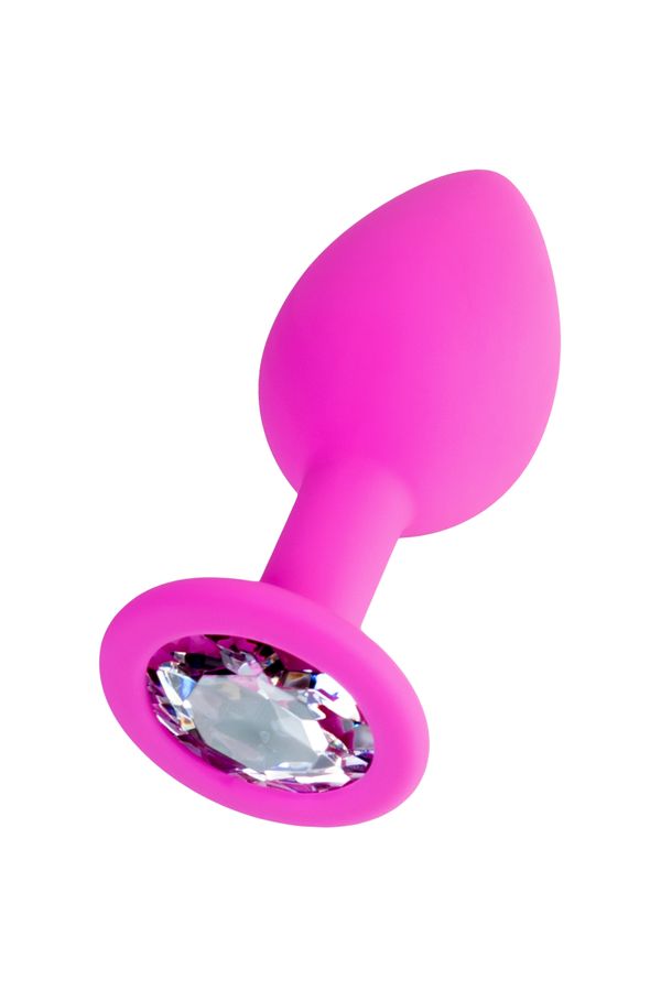 Brilliant 7cm Silikon Pembe Anal Plug - Görsel 3