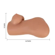 Büyük Göğüslü Realistik Vajina Mastürbatör