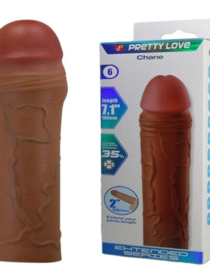 Chane 5cm Dolgulu Premium Melez Penis Kılıfı
