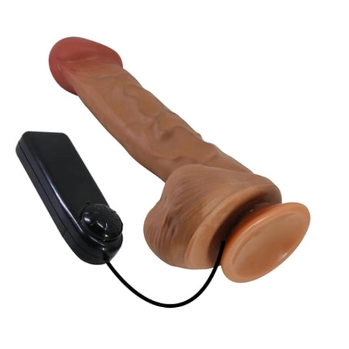 Çift Katmanlı 26cm Vibratör Penis - Görsel 4