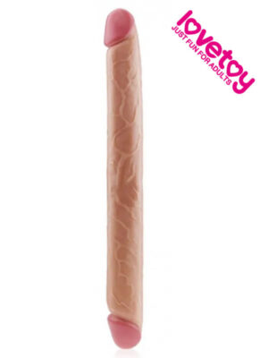 Çift Taraflı 43cm Realistik Lezbiyen Dildo