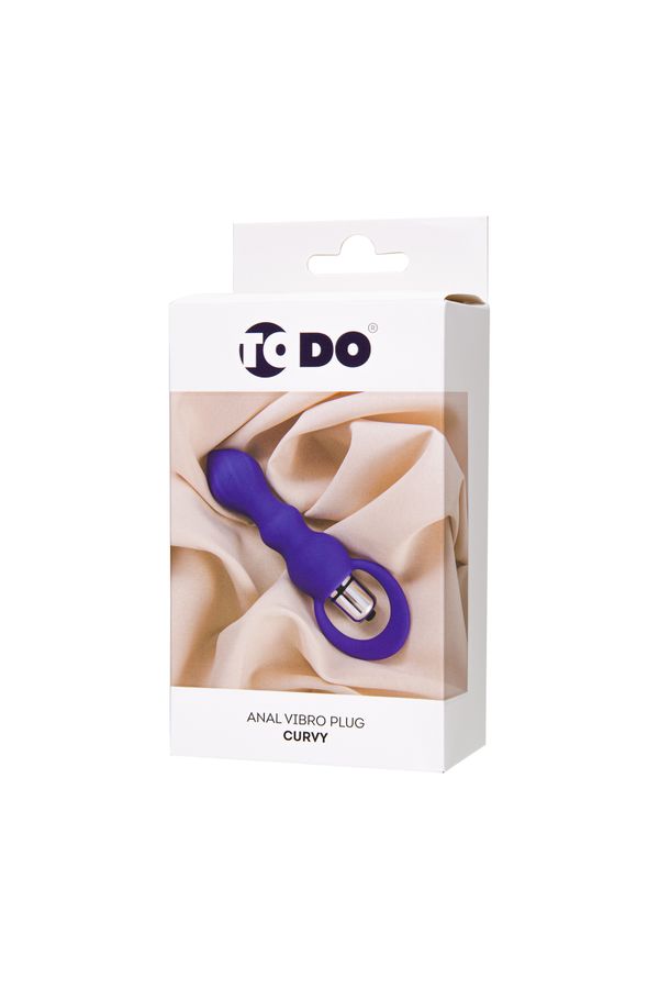 Curvy Titreşimli 14cm Dalgalı Anal Plug - Görsel 4