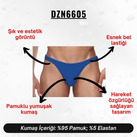 Saks Erkek Tanga - Görsel 4