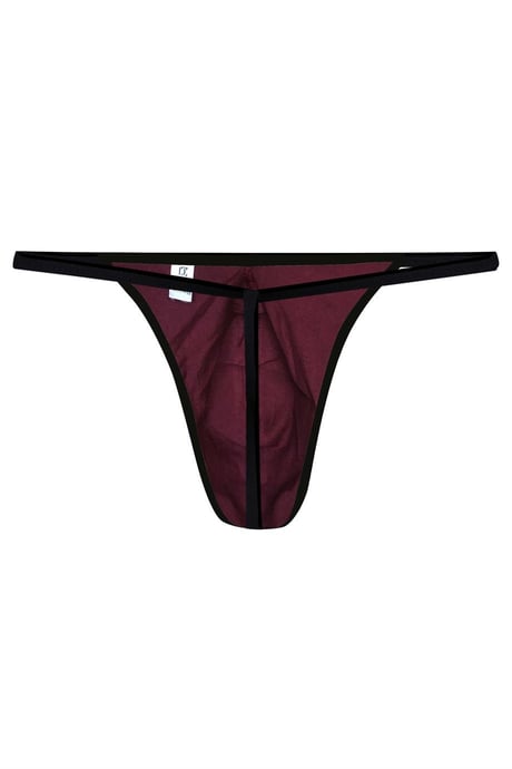 Erkek Bordo String - Görsel 4