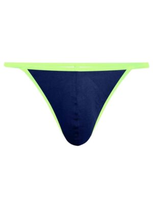 Erkek Neon Lastikli Lacivert String