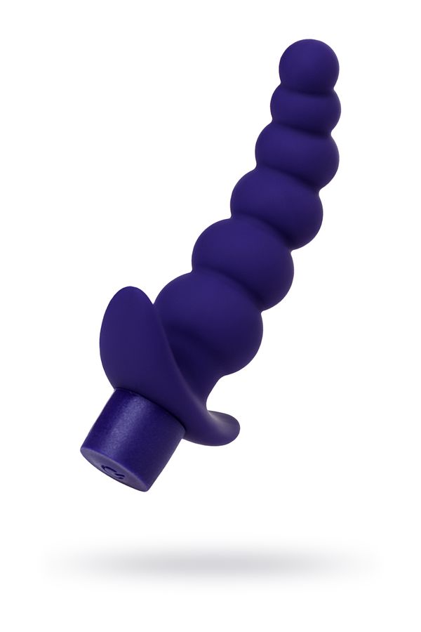 Dandy 14cm Titreşimli Mor Oluklu Anal Plug