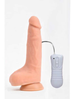 Dildo 22cm kıkırdaklı vibratör