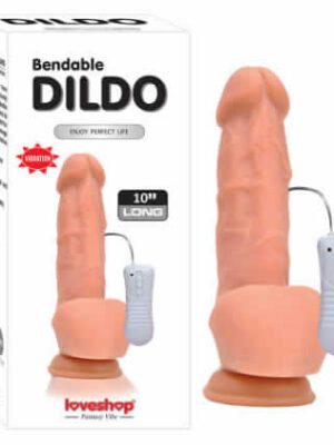 Dildo 25cm kıkırdaklı vibratör