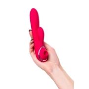 Doobl Klitoral Uyarıcılı Vibratör